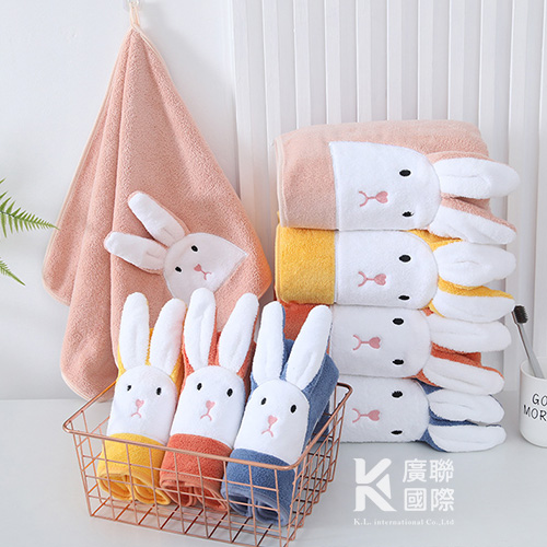 【客製化】珊瑚絨立體動物毛巾