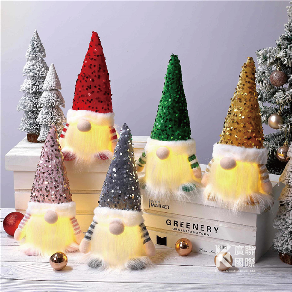 【客製化】聖誕發光公仔