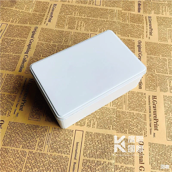 【客製化】北歐白色馬口鐵盒