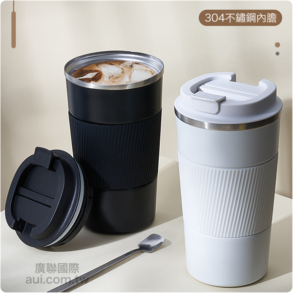 【客製化】雙層不鏽鋼咖啡保溫杯500ml 企業訂製