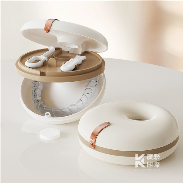 【客製化】甜甜圈牙套盒