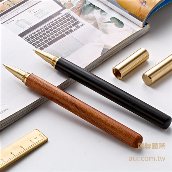 【客製化】復古檀木,木質鋼筆