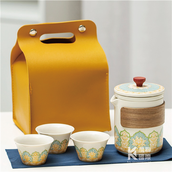 【客製化】皮革茶具禮盒
