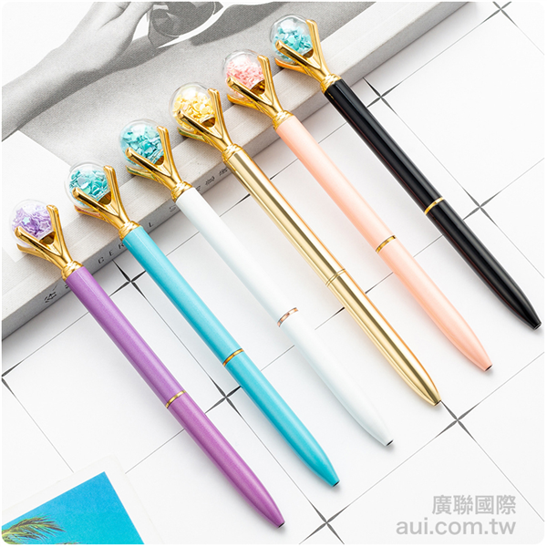 【客製化】水晶球廣告筆訂製 企業贈品訂製